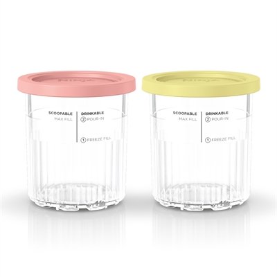 Ninja NC501 Tubs with Coloured Lids (Set of 2)